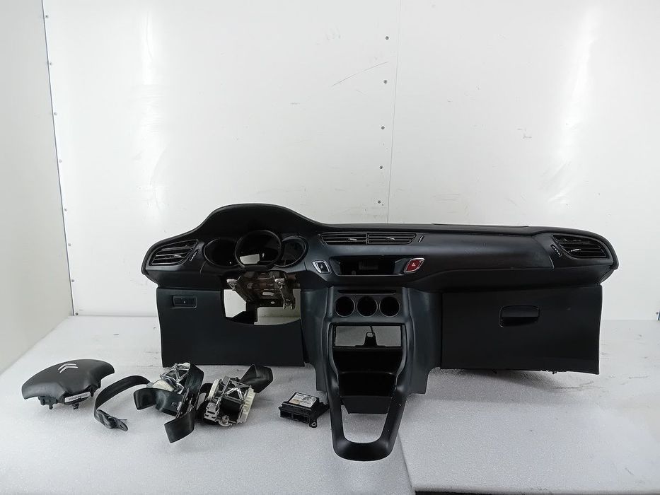 DESKA ROZDZIELCZA,KONSOLA PODUSZKI SENSOR PASY CITROEN C3 II FL (13-16 )