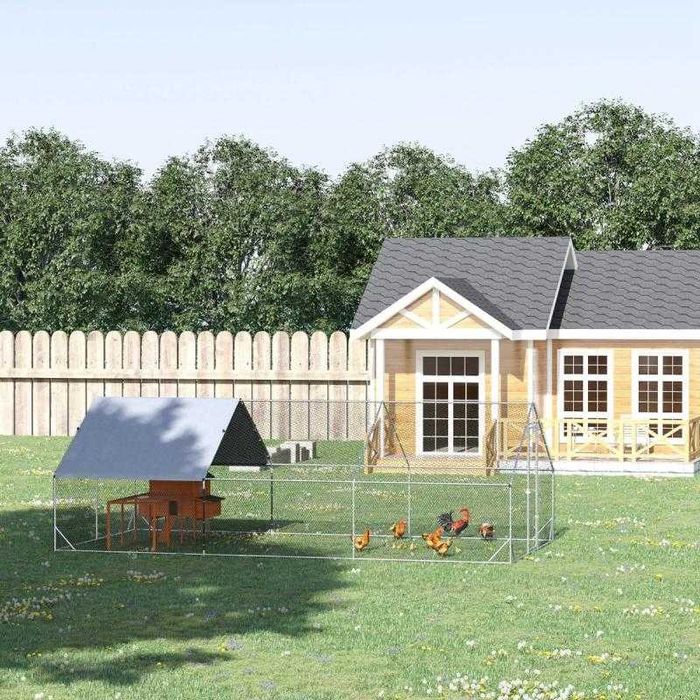 Galinheiro de Exterior Grande 3x6x2m