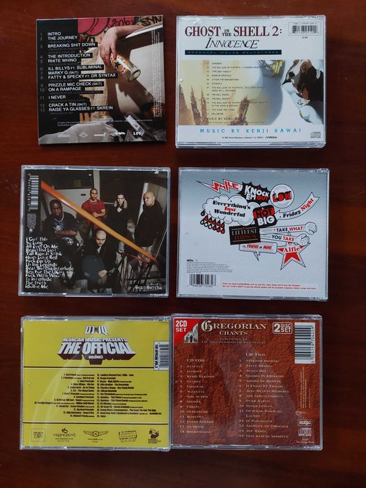 CD RAP e outros.