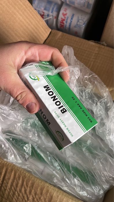 Батарейка бионом bionom