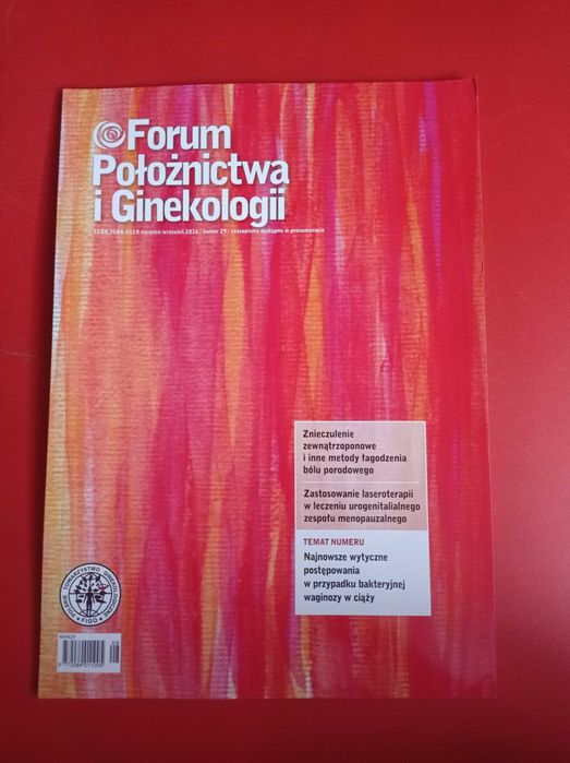 Forum Położnictwa i Ginekologii nr 29, sierpień/wrzesień 2016