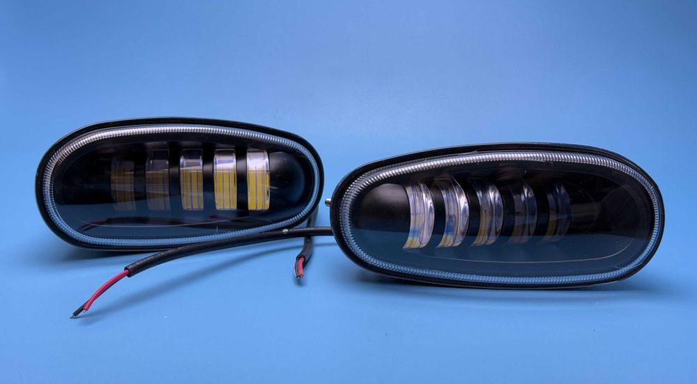 туманки ланос Металл Lanos Sens штатные фары на Ланос 50W