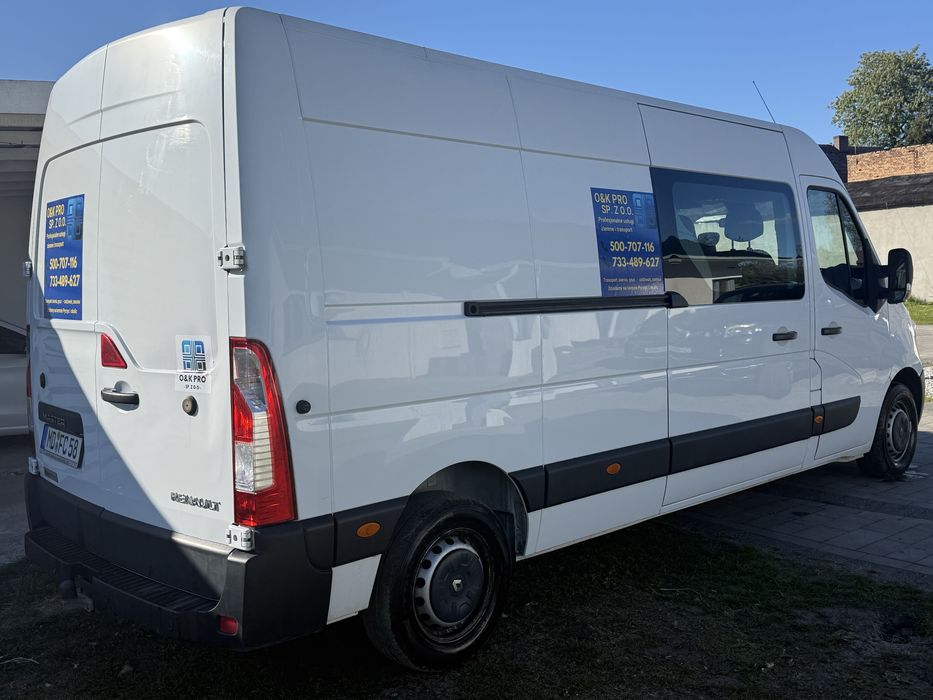 Renault Master Maxi !!!OKAZJA !!! brygadówka 7 osobowy 19r
