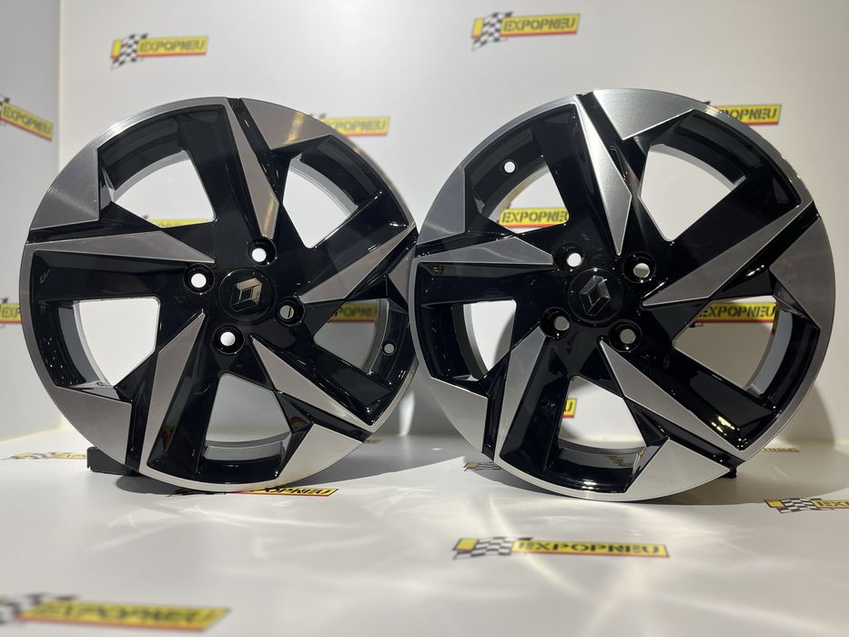 Jantes novas 15 Renault clio, 4x100, smart