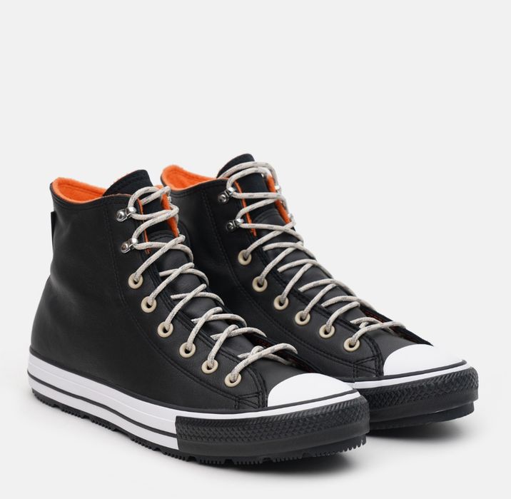 Кеди шкіряні з утеплювачем Converse р.44