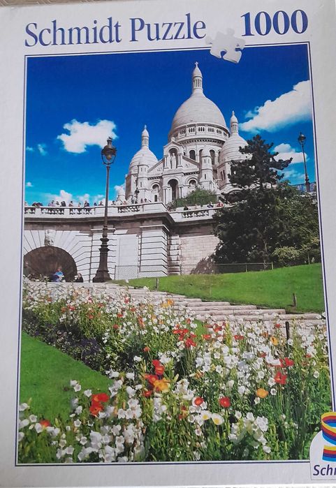 Puzzle 1000 Sacre coeur, Paris