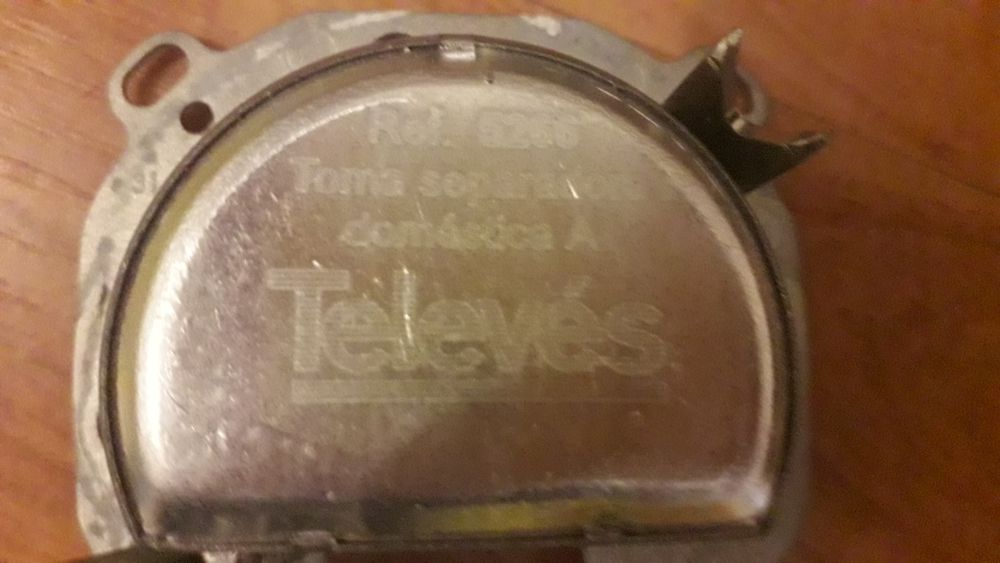 Tomada separadora doméstica A, Televés, ref 5266, 5 unidades