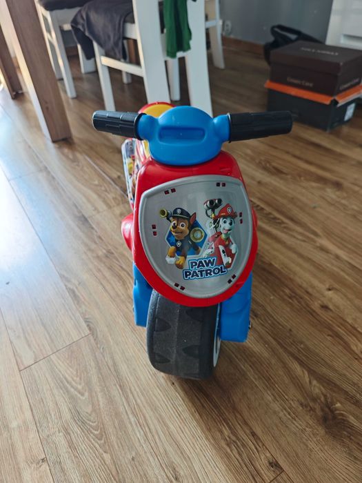 Jeździk motocykl Psi Patrol rowerek biegowy