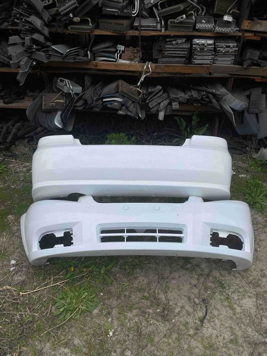 Бампер Білий Шевроле Авео Т250 chevrolet aveo Ціна одного