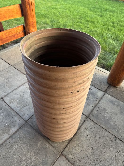 Rura karbowana  fi 425 cm ,studzienka, donica