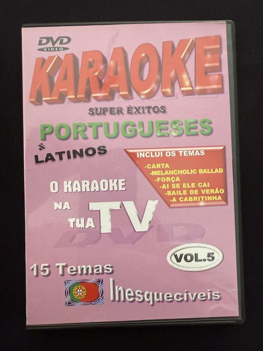 Dvds de karaoke originais