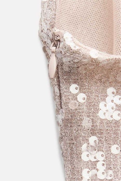Нарядное вечернее платье zara S сукня
