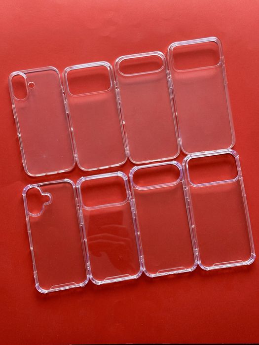 Прозорий силіконовий чохол чехол бампер для на IPhone 17 Pro Max