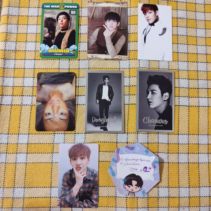 [Kpop] Photocards miscelâneos
