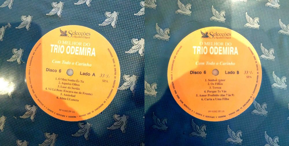 LP Colectânea "O melhor do Trio Odemira"