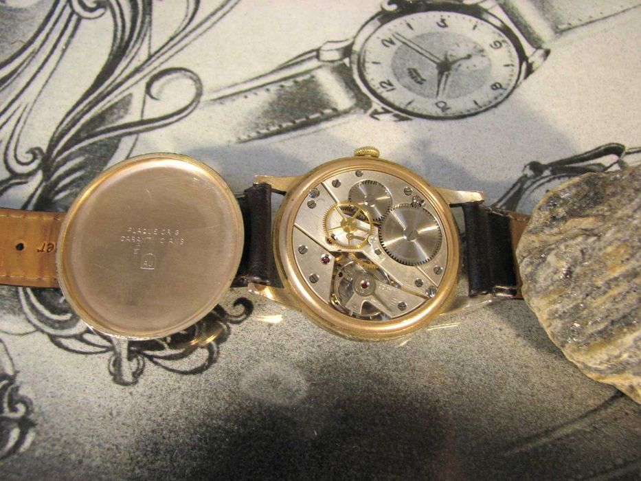Zegarek kolekcjonerski WW2 DOGMA PRIMA 15 Jewels Duży model Swiss