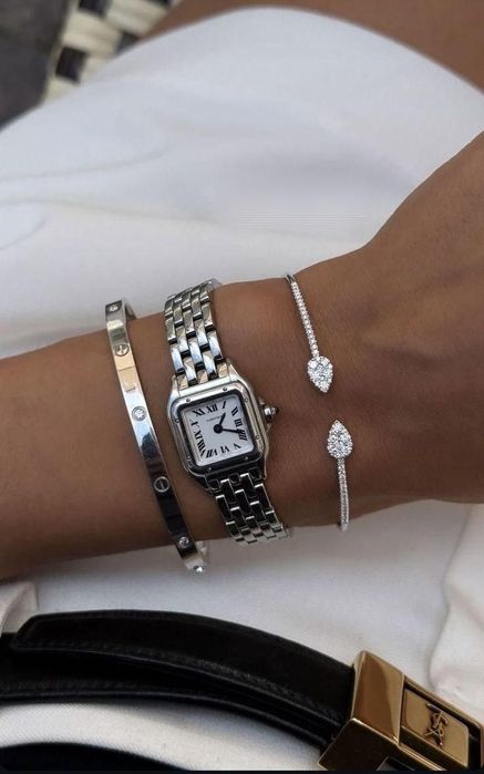 Часы Cartier Panthere Panthere de Cartier Small 22 mm та medium 27 mm, годинник Картье