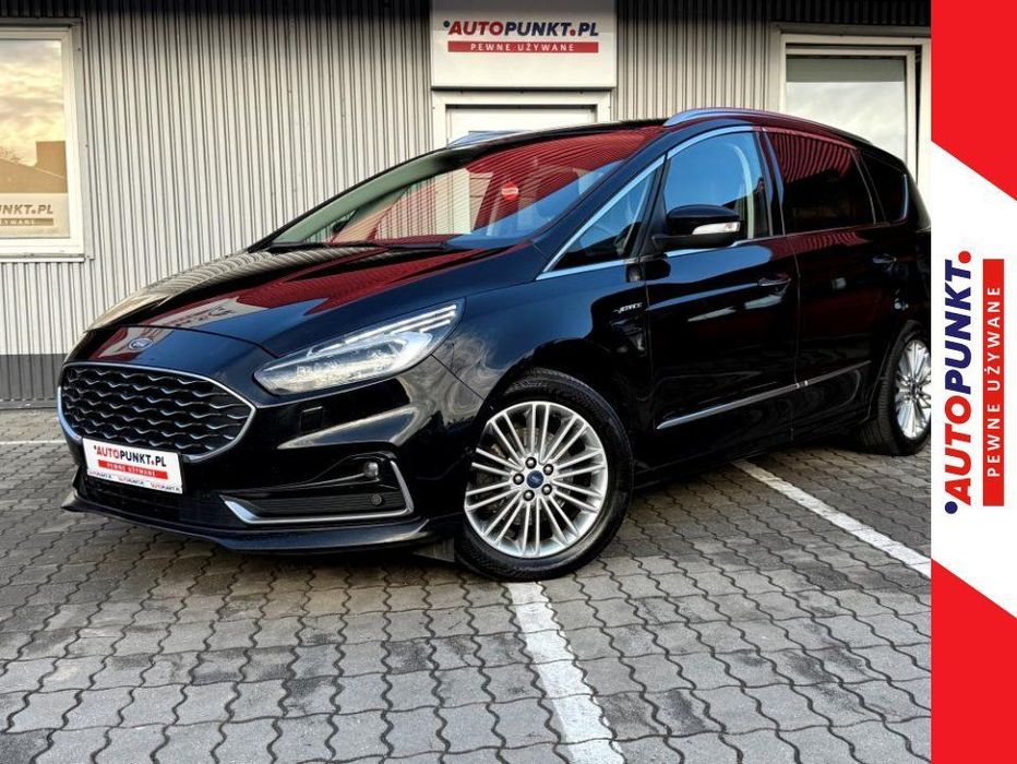 Ford S-Max ! VIGNALE !, 2022r. ! F-vat 23% ! Bezwypadkowy ! Gwarancja Przebiegu i
