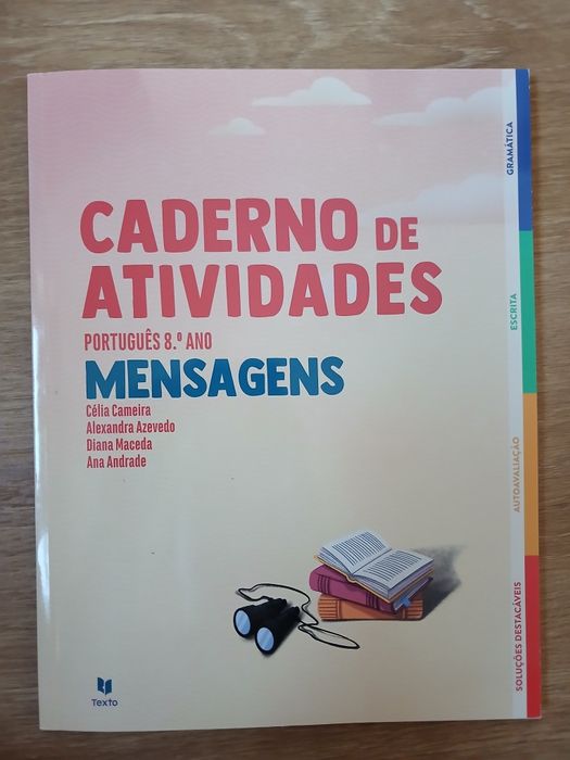 Cadernos exercícios 8 ano
