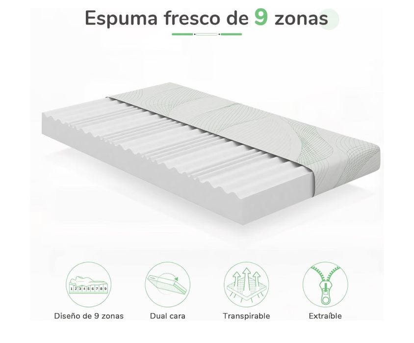 Cama com colchão