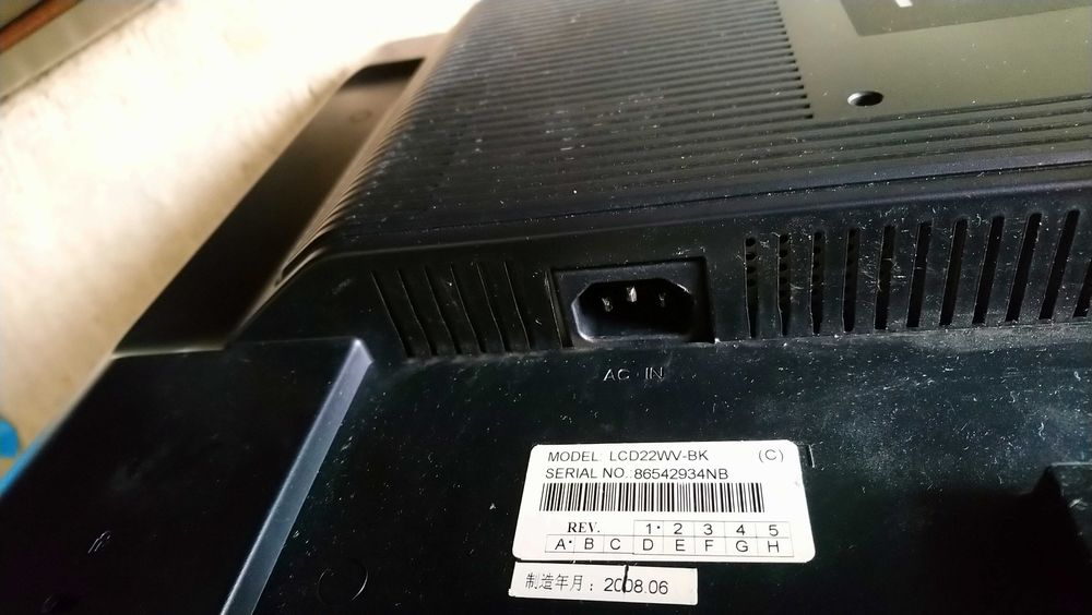 Monitor do komputera ''NEC'' 22 cale