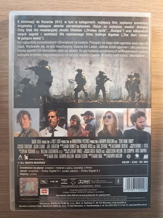 Wróg numer jeden | Jessica Chastain | DVD