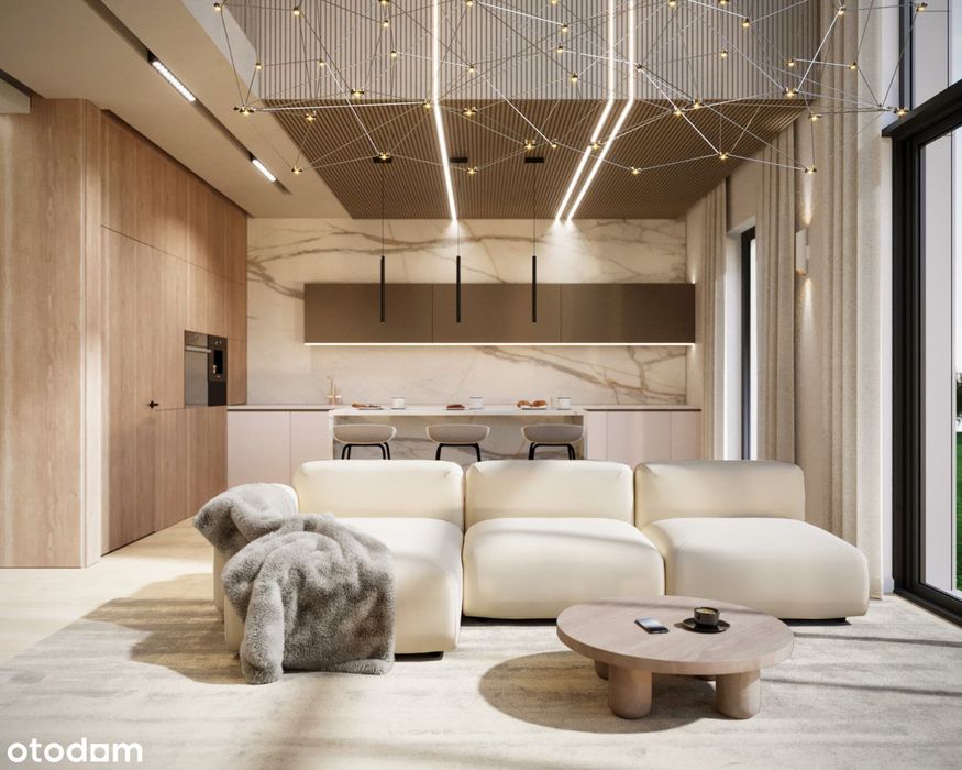 WILANÓW Zawady/ exclusive villa/ 600 m² plot/ 6 m high living room