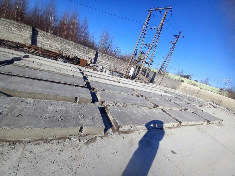 Płyta drogowa monowska blok betonowy oporowy