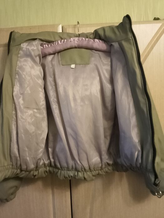 Куртка экокожа, евро зима, осень 7-9 лет.