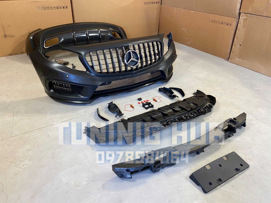 обвес mercedes GLA-Class X156 13-19 AMG45 комплект мерседес амг гла
