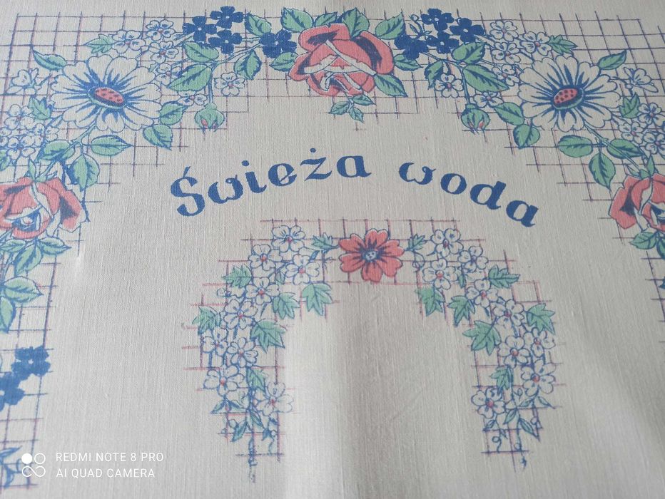 Makatka stara, świeża woda, 71x42