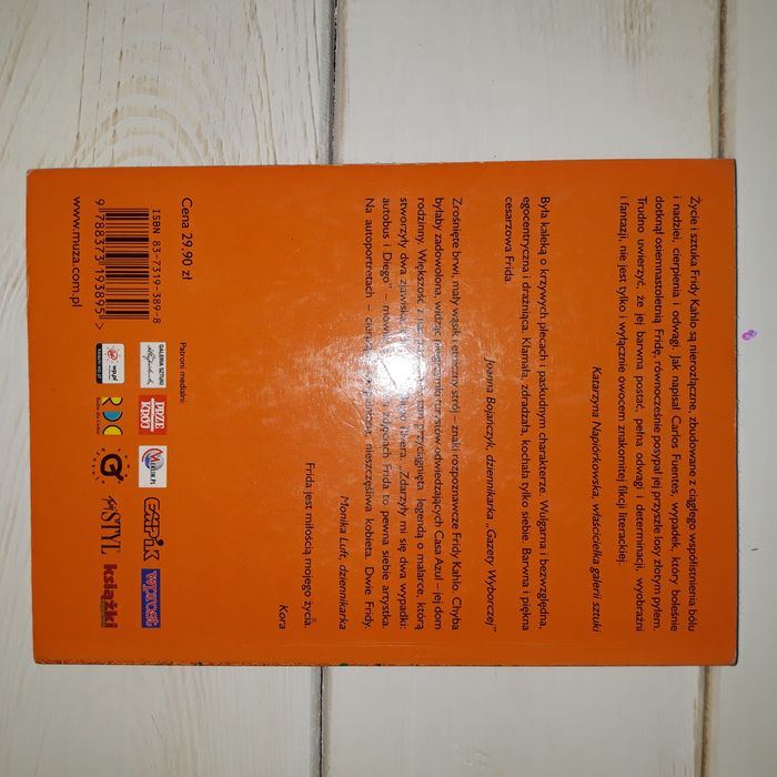 Książka Frida - Barbara Mujica - stan idealny