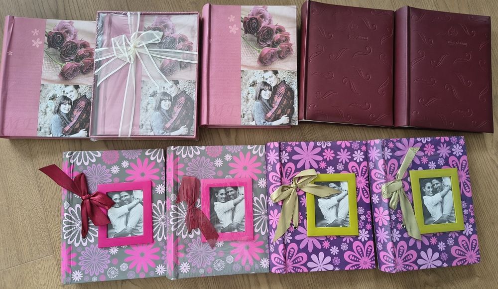 9 albumów na zdjęcia