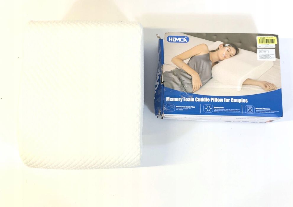 HOMCA Ergonomiczna Poduszka z Pianki Memory Wsparcie dla Szyi i Ramion