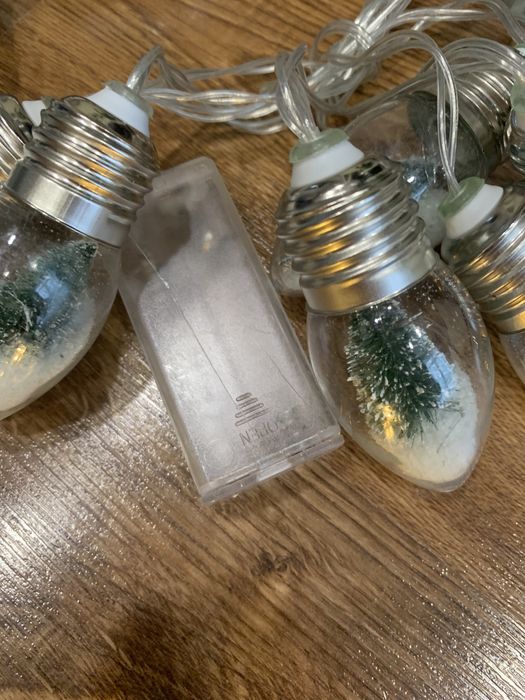 Новорічний декор світлодіодна гірлянда ялинка