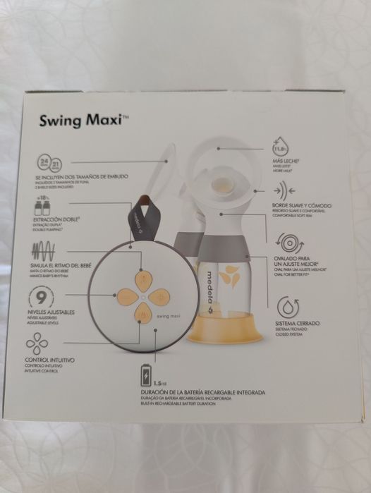 Extrator Medela Swing Maxi + acessórios