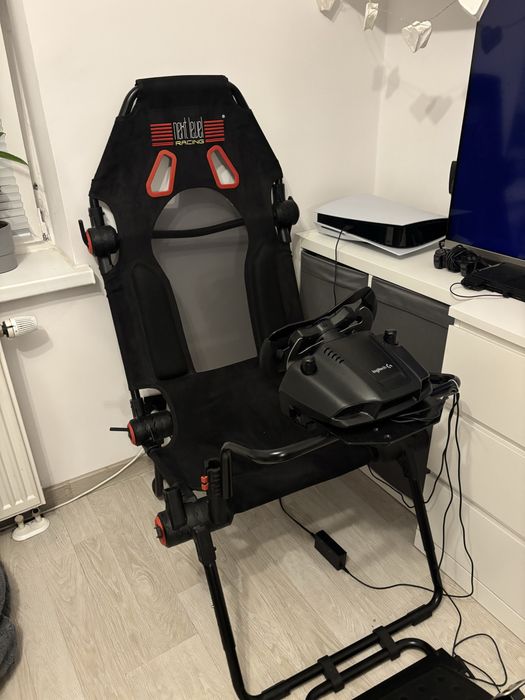 Fotel fotel next level racing gt + kierownica logitech G29 ps5/4