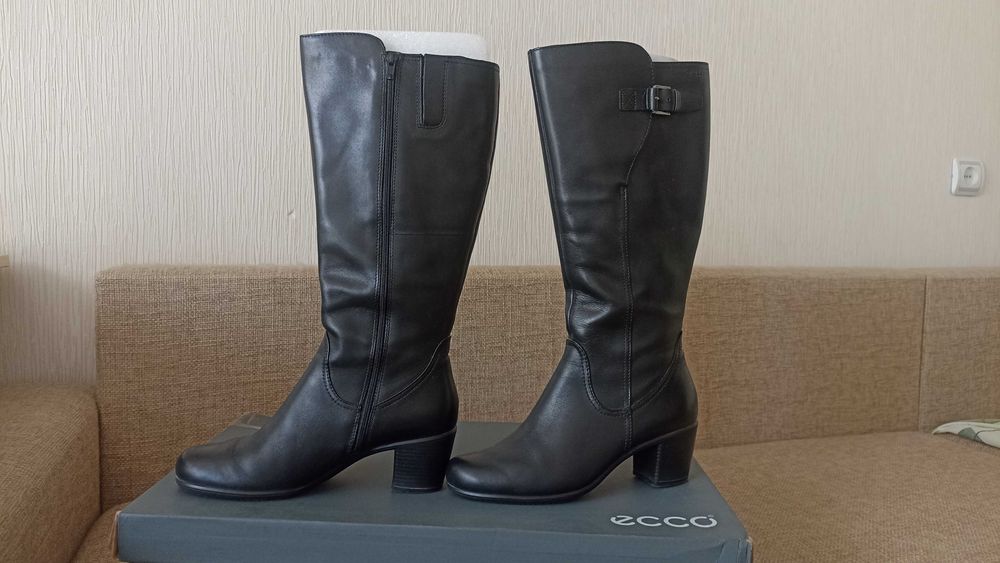Сапоги женские демисезонные ECCO р. 39
