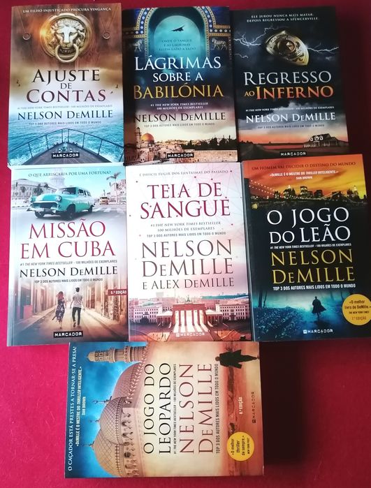 35 thrillers NOVOS A ESTREAR a 6,90€- PORTES GRÁTIS (ler descrição)