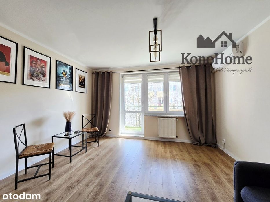 3 pokoje, balkon, klimatyzacja Centrum Lubonia