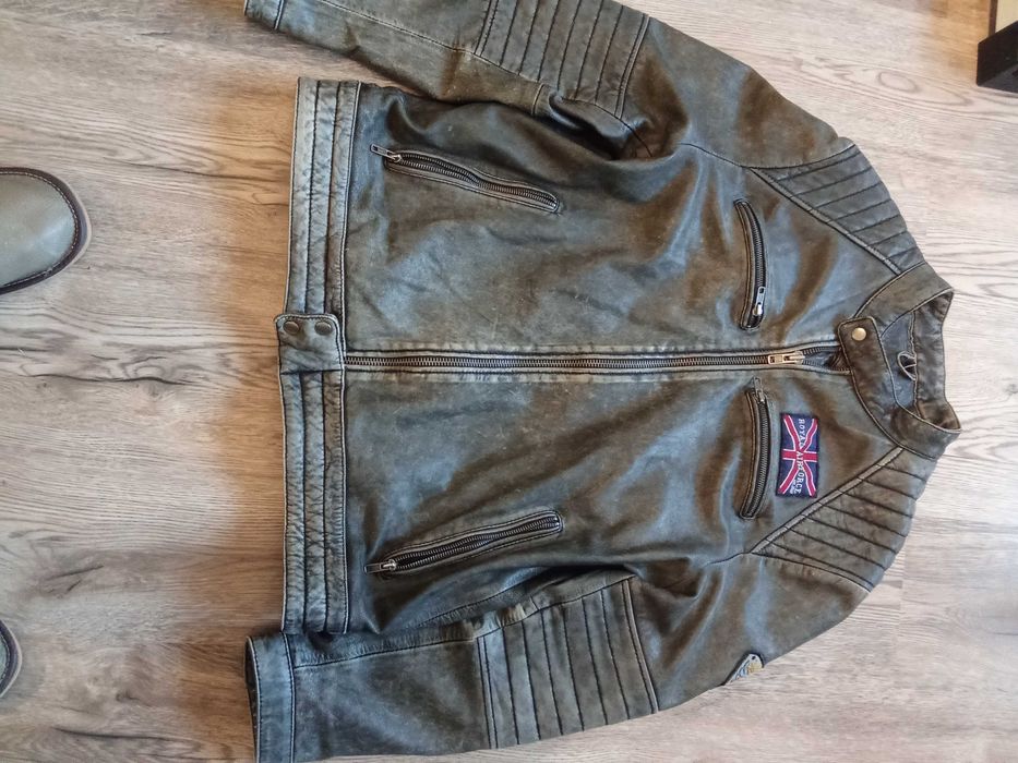 Męska kurtka skórzana