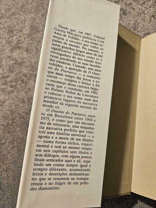 O Outono do Patriarca, de Gabriel García Marquez, Círculo de Leitores