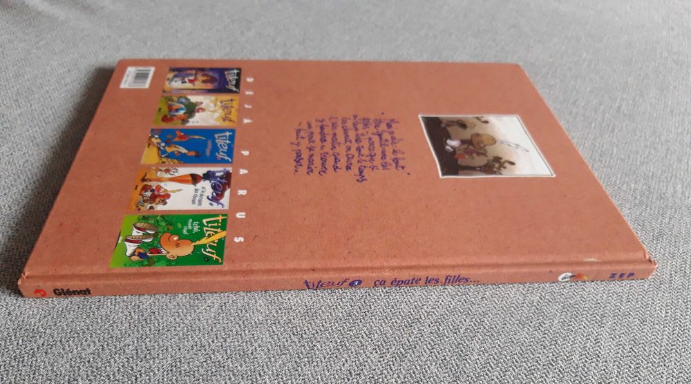 BD Titeuf "Ça épate les filles" de ZEP