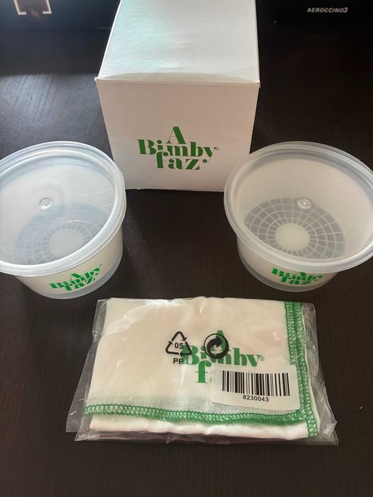 BIMBY caixas para queijo fresco + pano