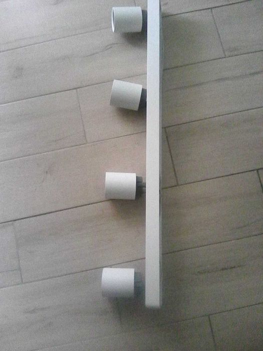 Plafon -lampa led 4 punktowa regulowana biała