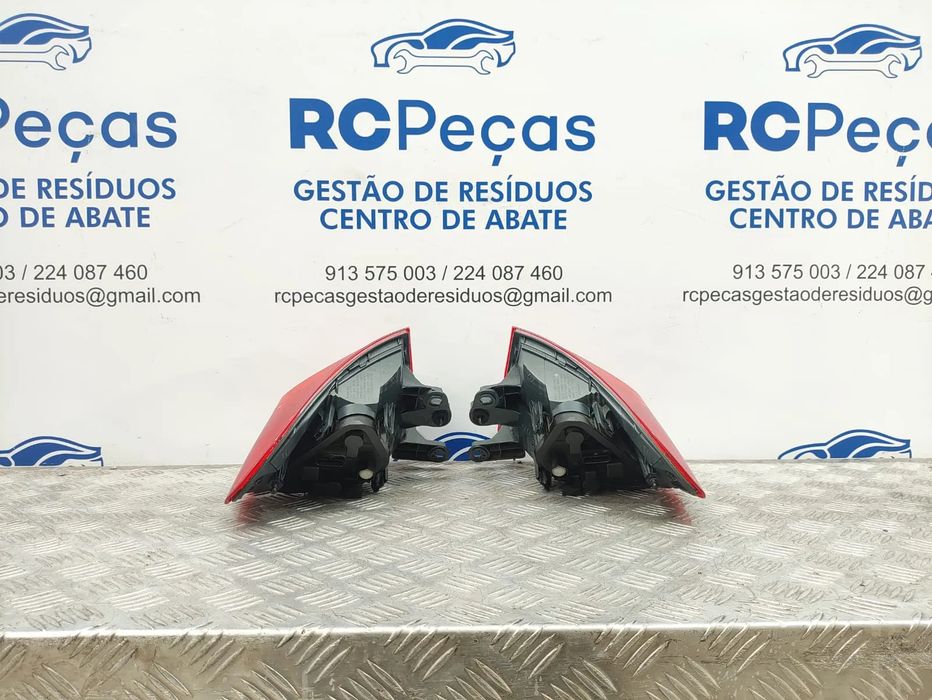 Conjunto Farolins Led Traseiros Trás Esquerdo Direito BMW Serie 3 F30