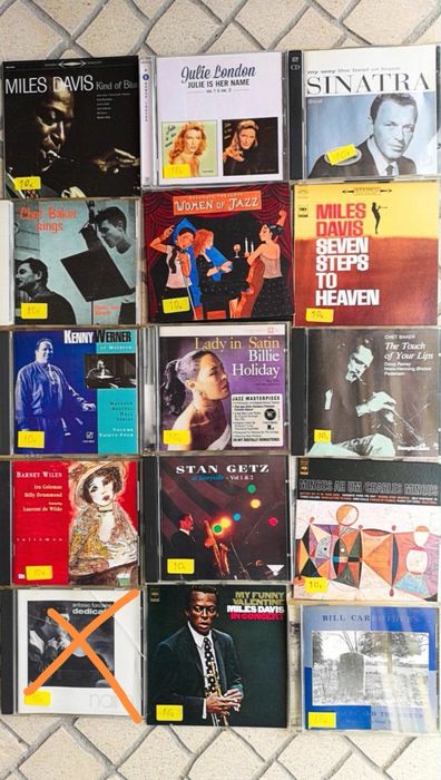Cds raros e incomuns de jazz, clássica e outros