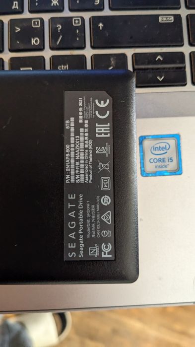 Зовнішній жорсткий диск для Android, РС, Xbox, PS5 5Tb Seagate