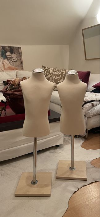 2 manekiny dzieciece witrynowe konfekcja dekoracja k