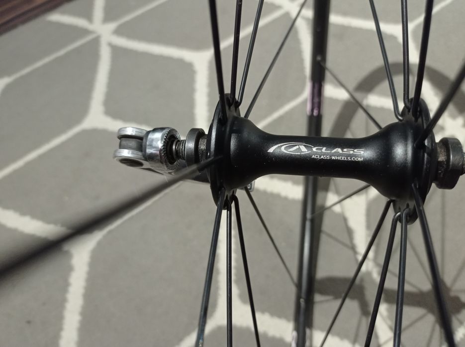 Koło szosowe qr przód